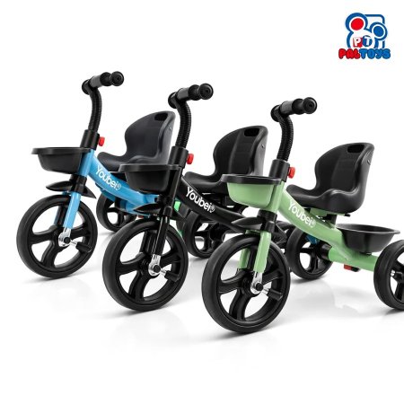 بسكليت حديد 3 عجلات عدة الوان